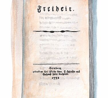 Illustration Von Rechten und Rebellion: Elise Reimarus &uuml;ber Freiheit und Widerstand 