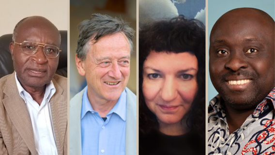 Portraits David Simo, Till F&ouml;rster, Sarah Imani, Ohiniko Mawuss&eacute; Toffa