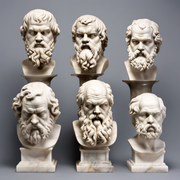 Sokrates – Vergänglich der Lehrer, unsterblich seine Lehre.