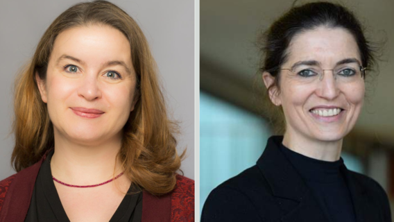 Doppelportrait Ileana Hanganu-Opatz und Brigitte R&ouml;der