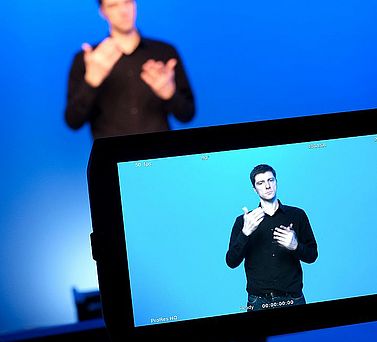 Julian Bleicken, Mitarbeiter im Akademieprojekt DGS-Korpus