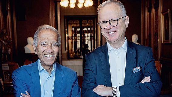 Mojib Latif und Pawel Rowinski