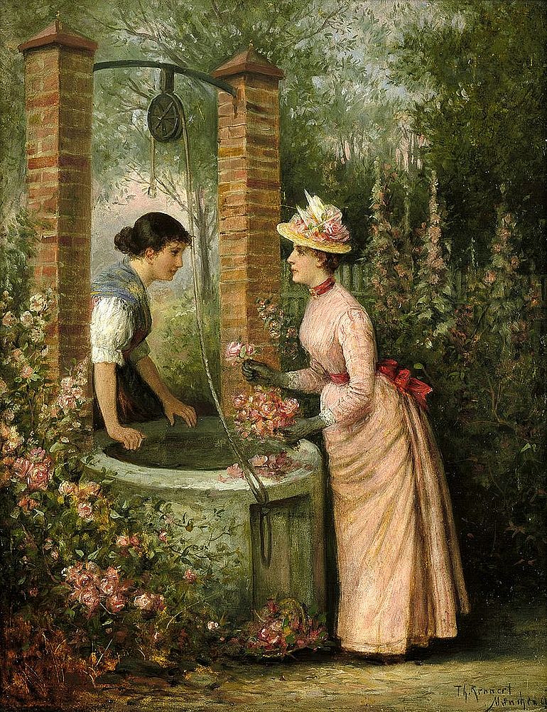 &Uuml;ber Rosen sprechen. (Rennert 1891)