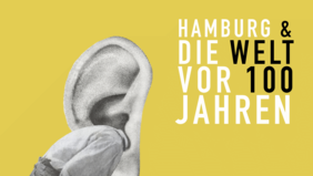 Logo &bdquo;Auf den Tag genau &ndash; Hamburg und die Welt vor 100 Jahren&ldquo;