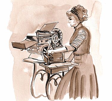 Illustration Automatisierung und Freiheit