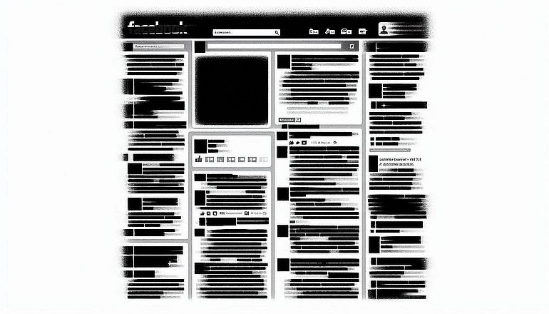 Anbieter sozialer Medien zeigen Nutzenden nur gefilterte Inhalte aufgrund eigener Regeln.