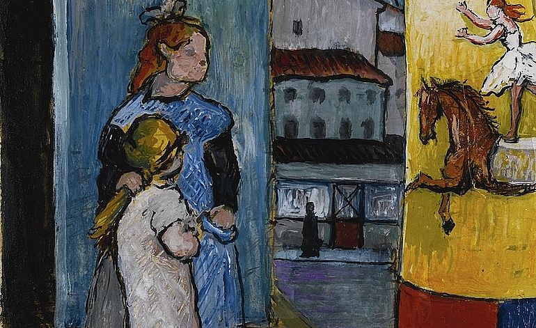 Die russische Malerin Marianna Wladimirowna Werjowkina (1860&ndash;1938), bekannt als Marianne von Werefkin, war eine wichtige Wegbereiterin des deutschen Expressionismus. In ihren Bildern wird der Heimweg h&auml;ufig zur psychologischen B&uuml;hne f&uuml;r Einsamkeit, Fremdheit und soziale Ausgrenzung. (Werefkin, um 1930)