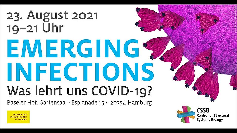 Podiumsdiskussion "Emerging Infections – Was lehrt uns Covid?" - Impulsvorträge