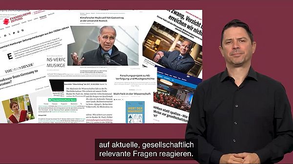 Imagefilm der Akademie der Wissenschaften in Hamburg (DGS-Fassung)