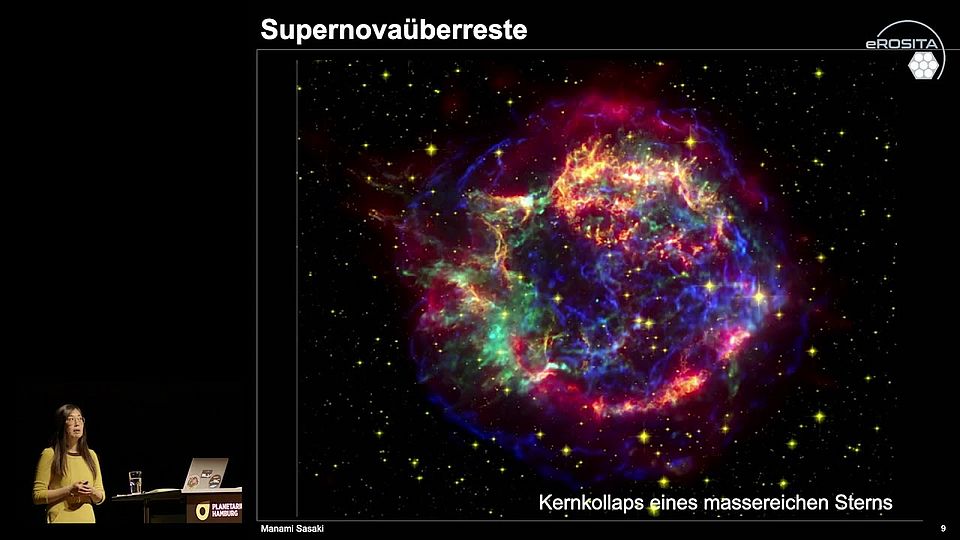 Sternexplosionen und Sternleichen: Neue Beobachtungen von eROSITA