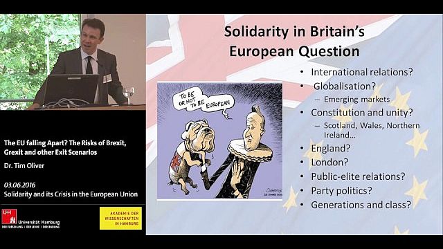The EU falling Apart? The Risks of Brexit, Grexit and  Other Exit Scenarios - Tim Oliver