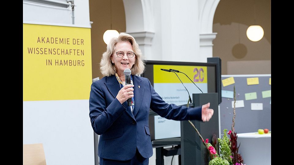 20 Jahre Akademie. Festkolloquium &bdquo;Wissenschaft für die Gesellschaft&ldquo;: Impuls Bettina Rockenbach