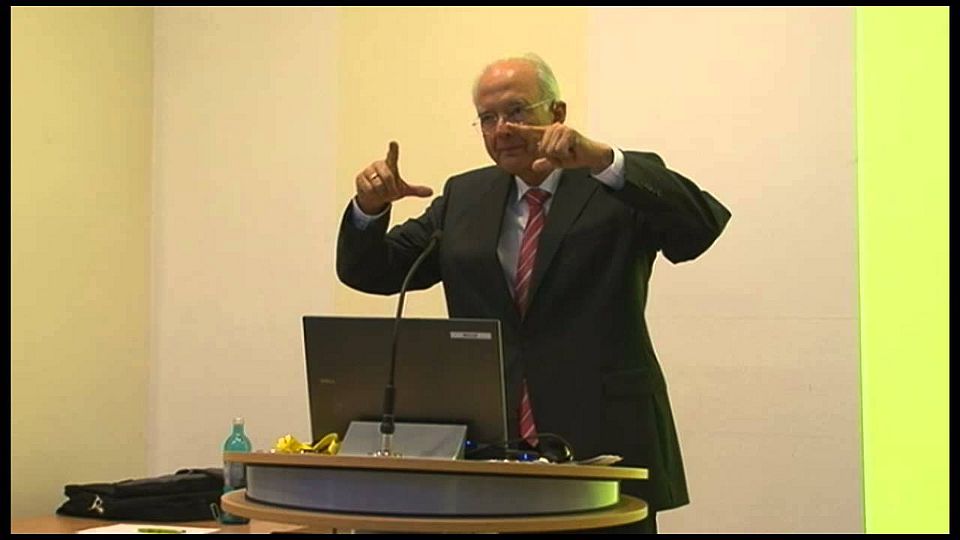 Prof. Paul Kirchhof "Forschungsfreiheit in Bedr&auml;ngnis durch Finanzen, Technik und Organisation"