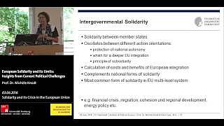 European Solidarity and its Limits - Michèle Knodt and Anne Tews