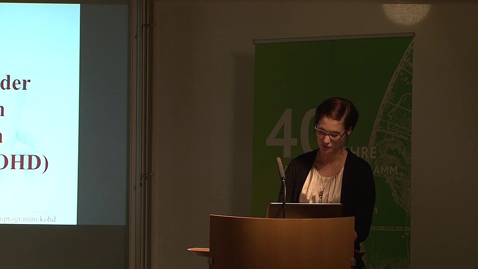 40 Jahre Akademienprogramm: Impulsvortrag von Dr. Frederike-Wiebke Daub