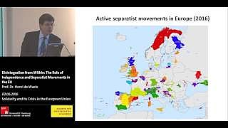 The Role of Independence and Separatist Movements in the EU - Henri de Waele